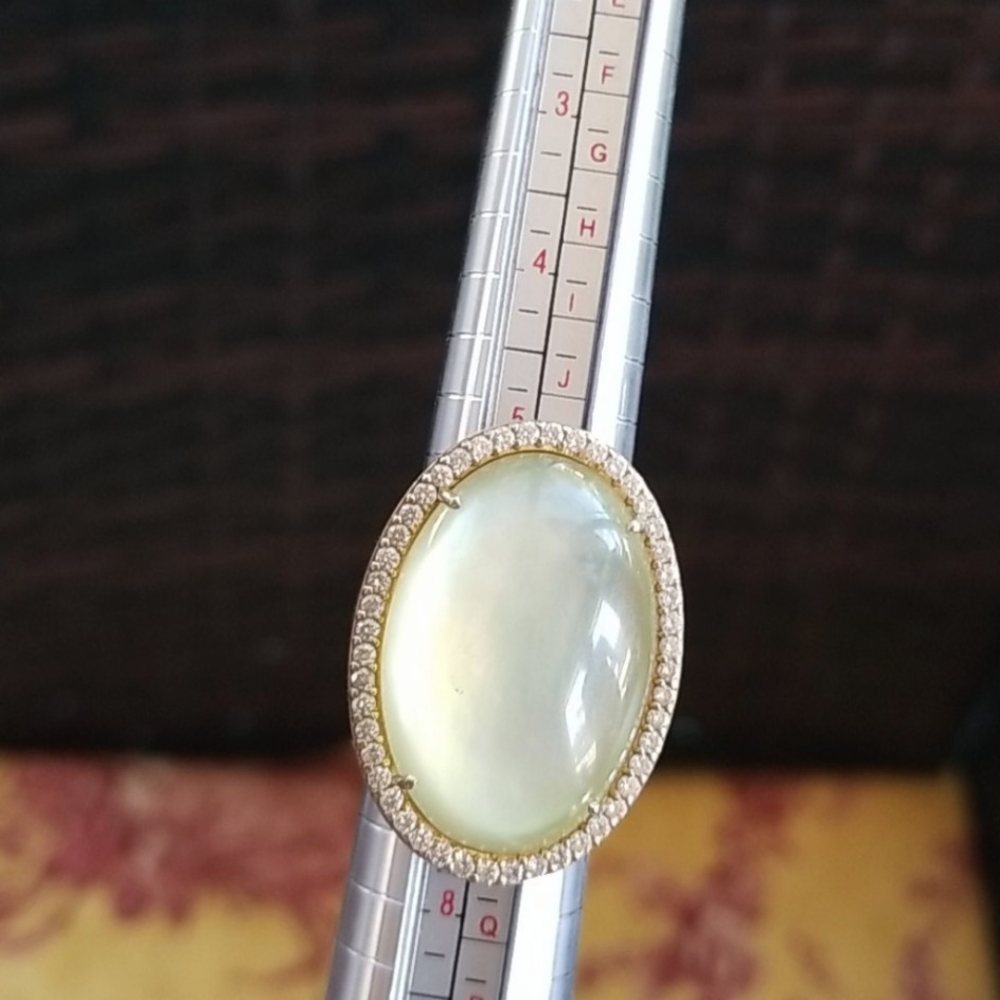 ROBERTO COIN Lemon Quartz Cocktail Ring - Picture 8 of 16